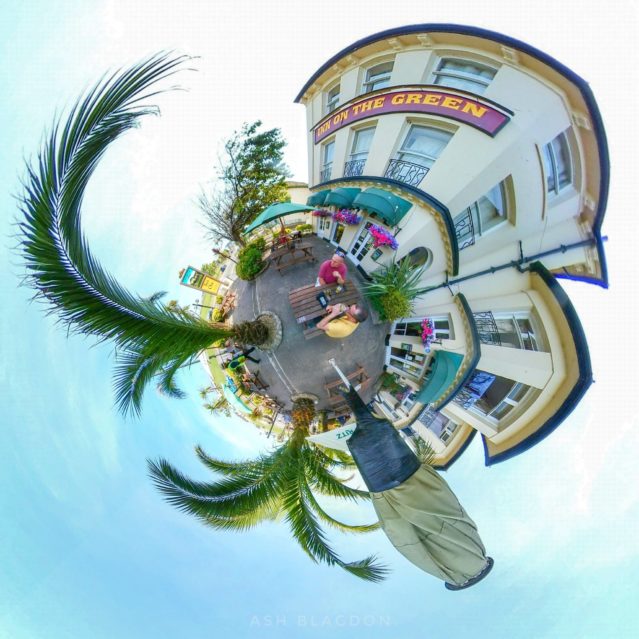 Inn In The Green, Paignton, UK - Tiny Planet