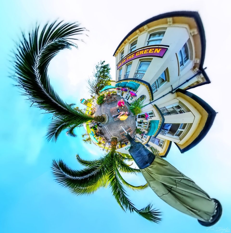 Inn In The Green, Paignton, UK - Tiny Planet