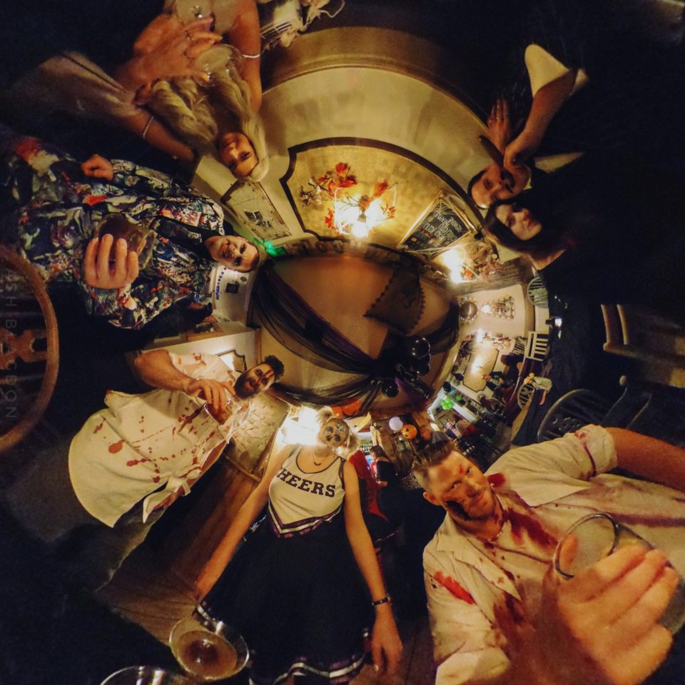 Lions Monocle, Paignton, Inverted Planet