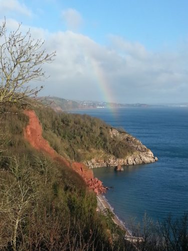 Rainbow Oddicombe Beach, Babbacombe Downs, Torquay