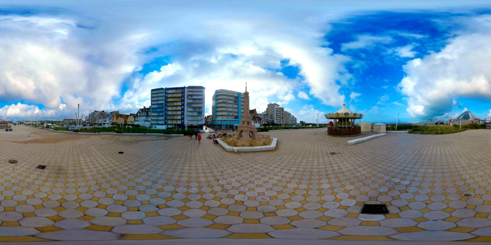 Eiffel Tower - Le Touquet France 360 Panoramic