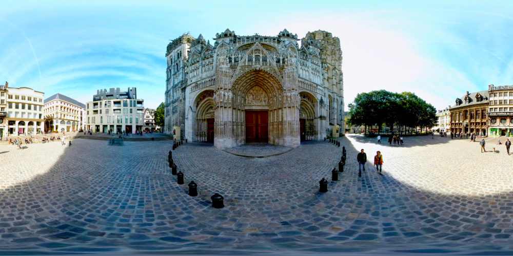 Rouen Cathedral France 360 Panoramic