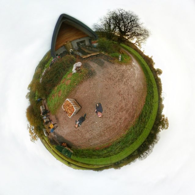 Hunts Cider, Paignton, Tiny Planet