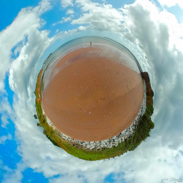 Hollicombe Paignton Torquay 2019 Tiny Planet