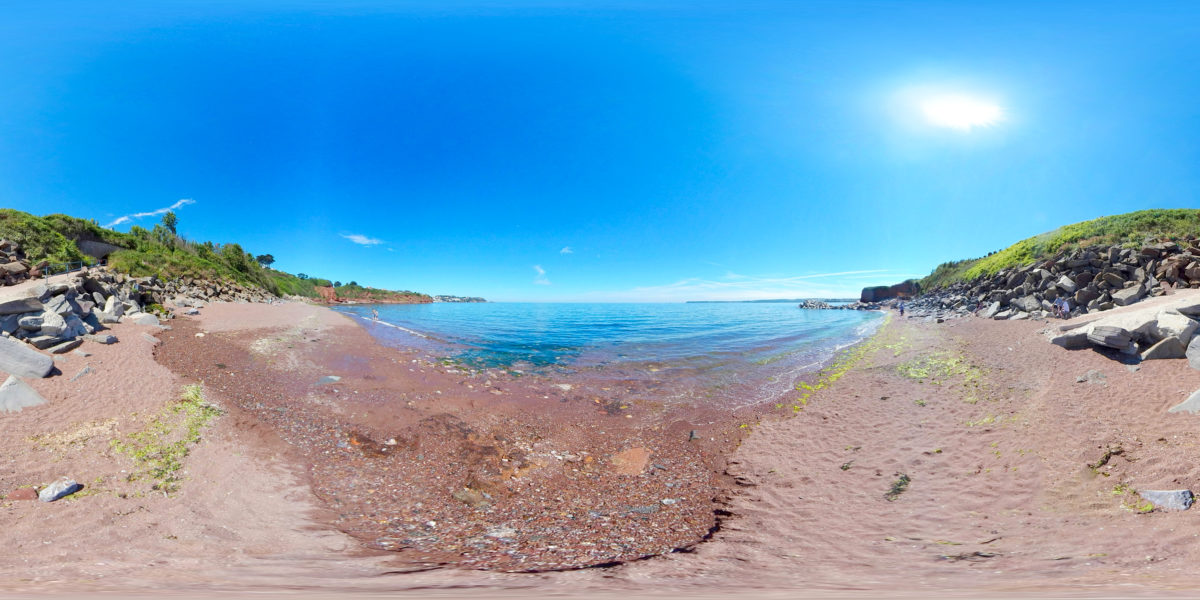 Hollicombe Beach Paignton Torquay 360 Panoramic