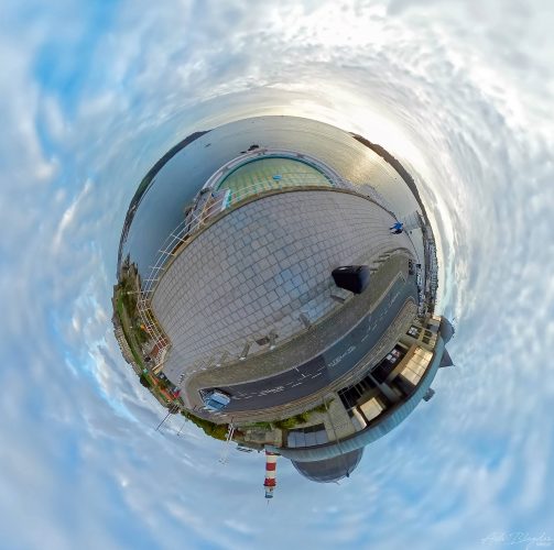 Tinside Lido 2017 Tiny Planet Plymouth web
