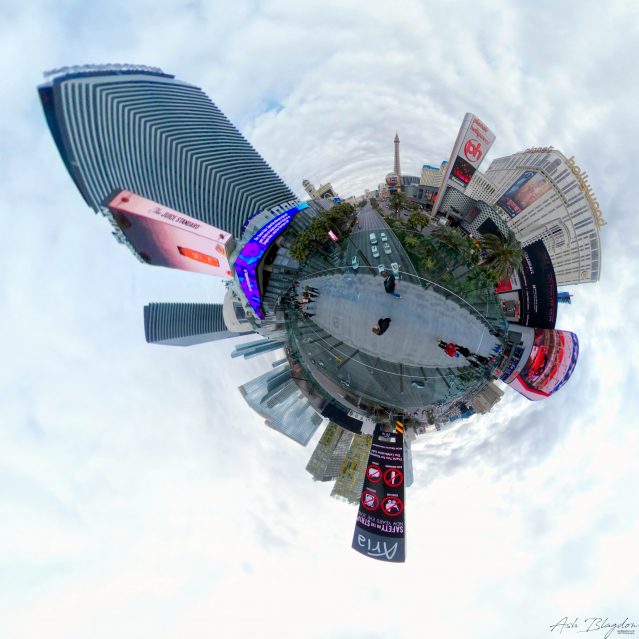 Las Vegas, USA Tiny Planet