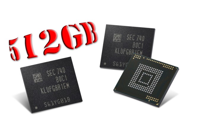 Samsung Starts Mass Producing First Ever 512GB Storage for Mobile ...
