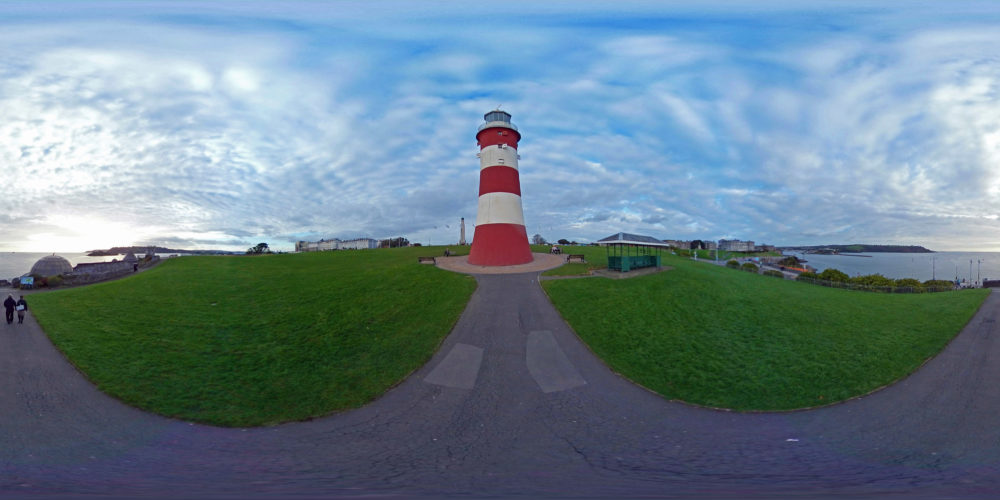 Plymouth Hoe, UK, 360 Panoramic