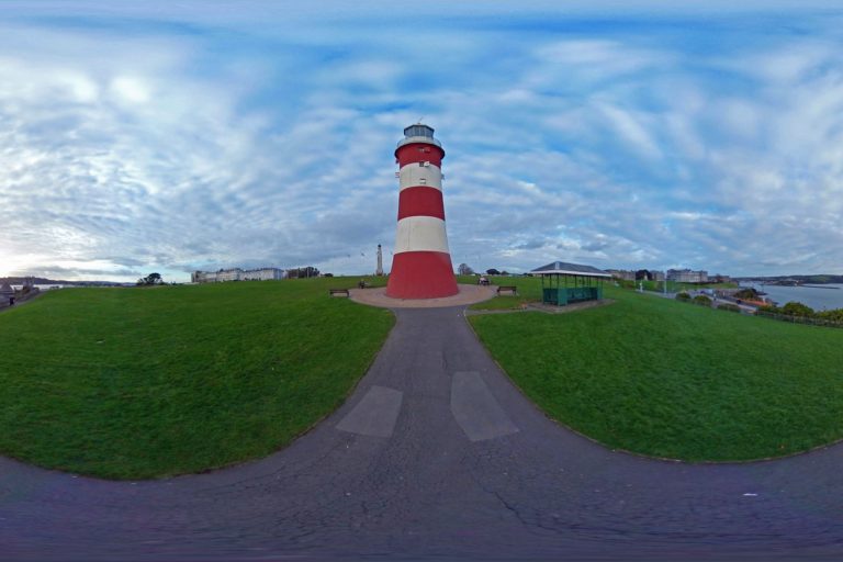 Plymouth Hoe, UK, 360 Panoramic