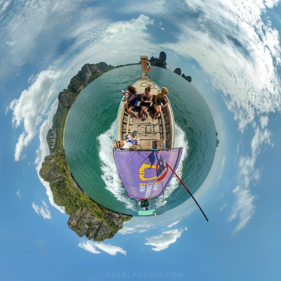 Long tail to Railay Beach, Ao Nang