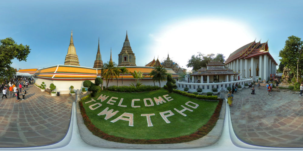 Wat Pho, Bangkok, Thailand 360 Panoramic