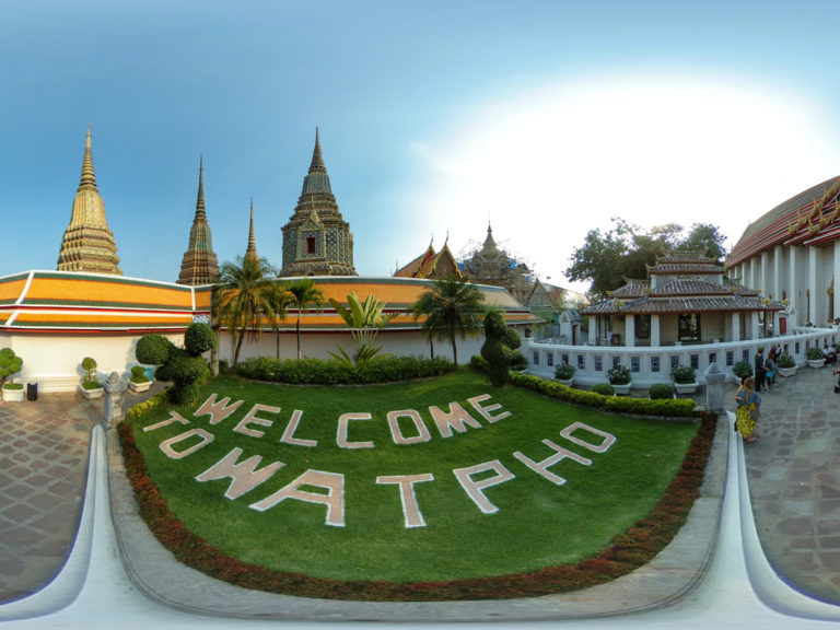 Wat Pho, Bangkok, Thailand 360 Panoramic Wat Pho, Bangkok, Thailand 360 Panoramic