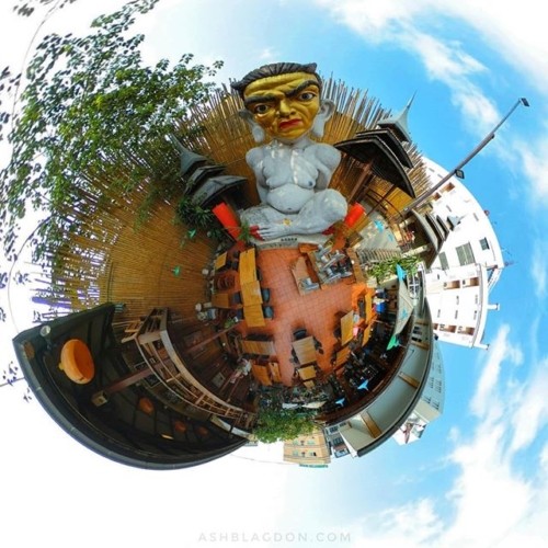 My Darling Buddha, Bangkok, Thailand Tiny Planet