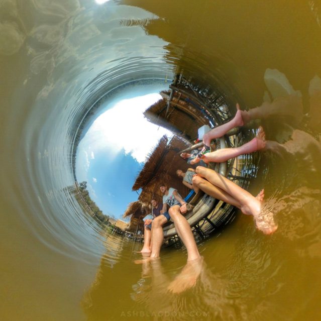 Huay Tung Tao Lake, Chiang Mai, Thailand Inverted Planet