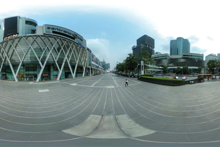 Central World, Bangkok, Thailand 360 Panoramic