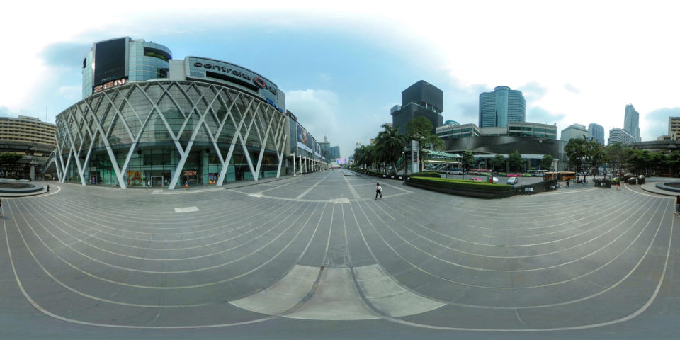 Central World, Bangkok, Thailand 360 Panoramic