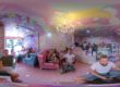 Unicorn Cafe, Bangkok, Thailand 360 Panoramic