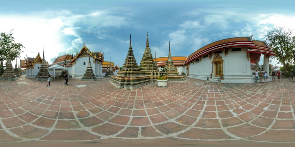 Wat Pho Pano, Bangkok, Thailand 360 Panoramic
