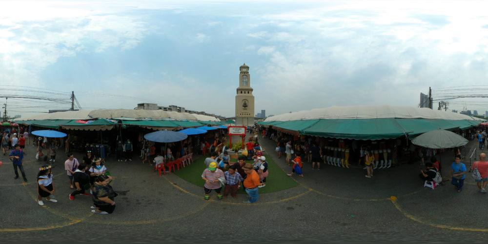 Chatuchak Weekend Market, Bangkok, Thailand 360 Panoramic Chatuchak Weekend Market, Bangkok, Thailand 360 Panoramic