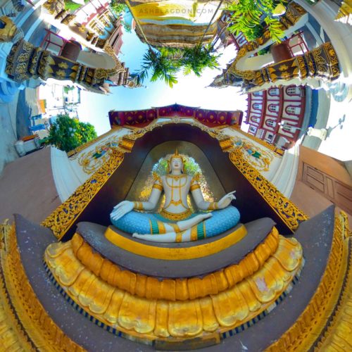 Wat Saen Muang Ma Luang Chiang Mai, Thailand Inverted Planet