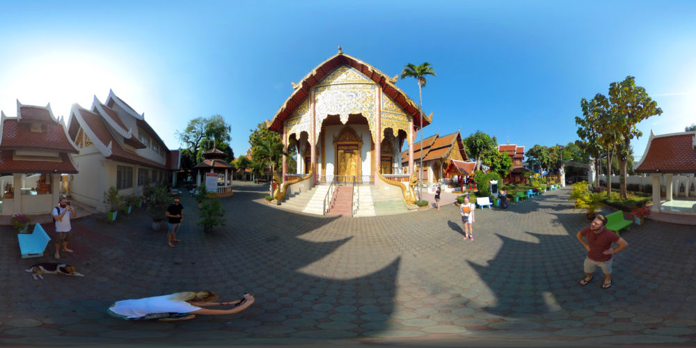 Wat Chai Si Phum Pano, Chiang Mai, Thailand 360 Panoramic