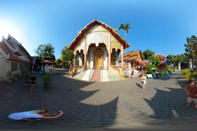Wat Chai Si Phum Pano, Chiang Mai, Thailand 360 Panoramic