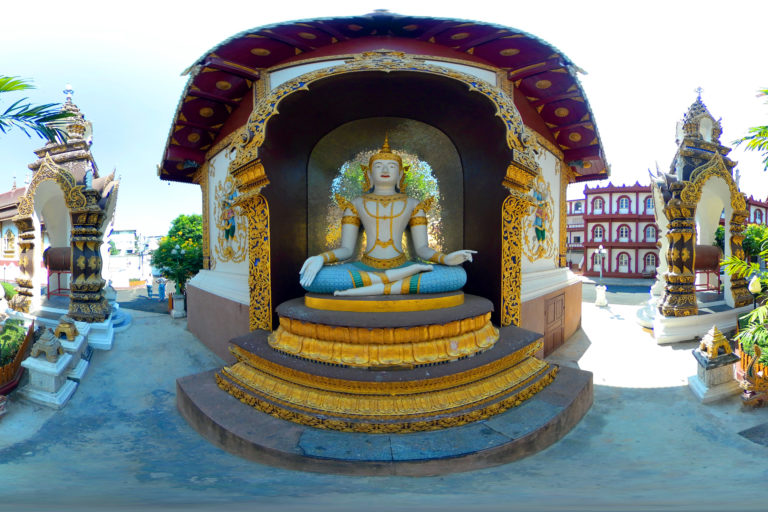 Wat Saen Muang Ma Luang Chiang Mai, Thailand 360 Panoramic