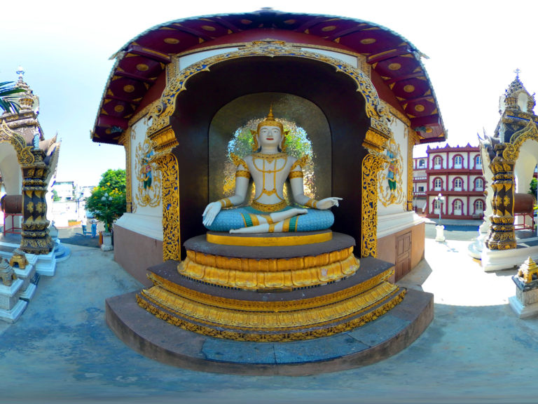 Wat Saen Muang Ma Luang Chiang Mai, Thailand 360 Panoramic Wat Saen Muang Ma Luang Chiang Mai, Thailand 360 Panoramic