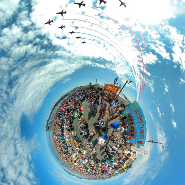 Torbay Airshow Paignton, Tiny Planet