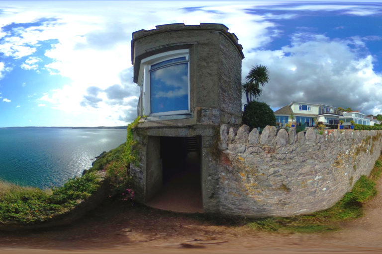 Rock End Walk Folly Torquay UK 360 Panoramic
