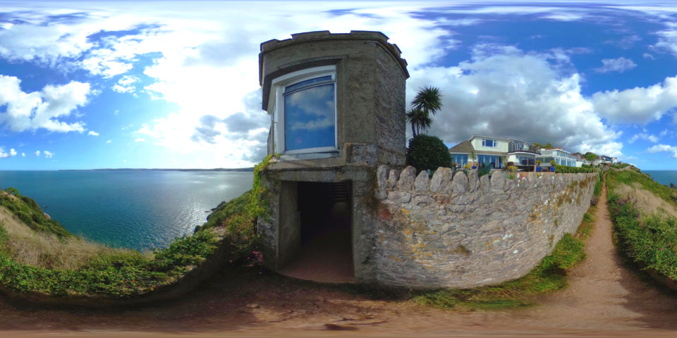 Rock End Walk Folly Torquay UK 360 Panoramic
