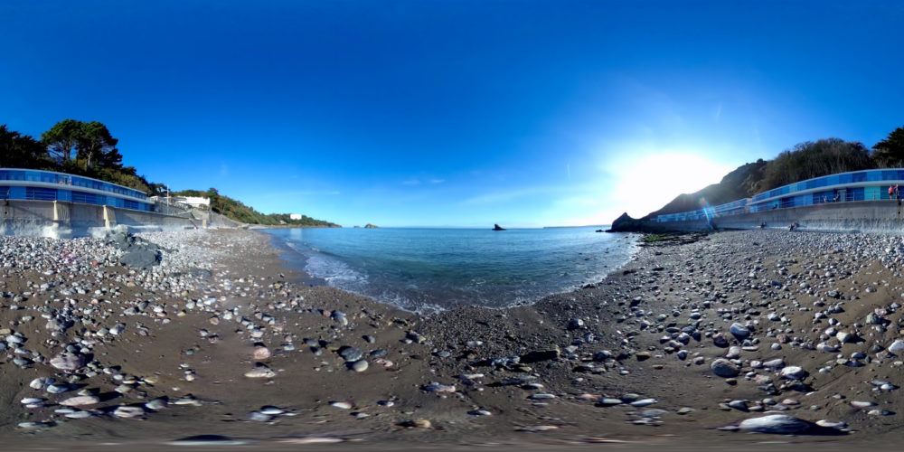 Meadfoot Beach Torquay - UK 360 Panoramic,