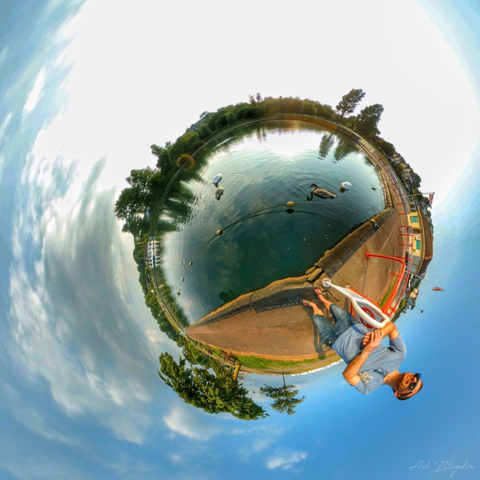 Goodrington lake, Paignton