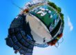 Dartmouth Harbour Tiny Planet