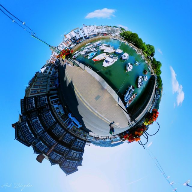 Dartmouth Harbour Tiny Planet