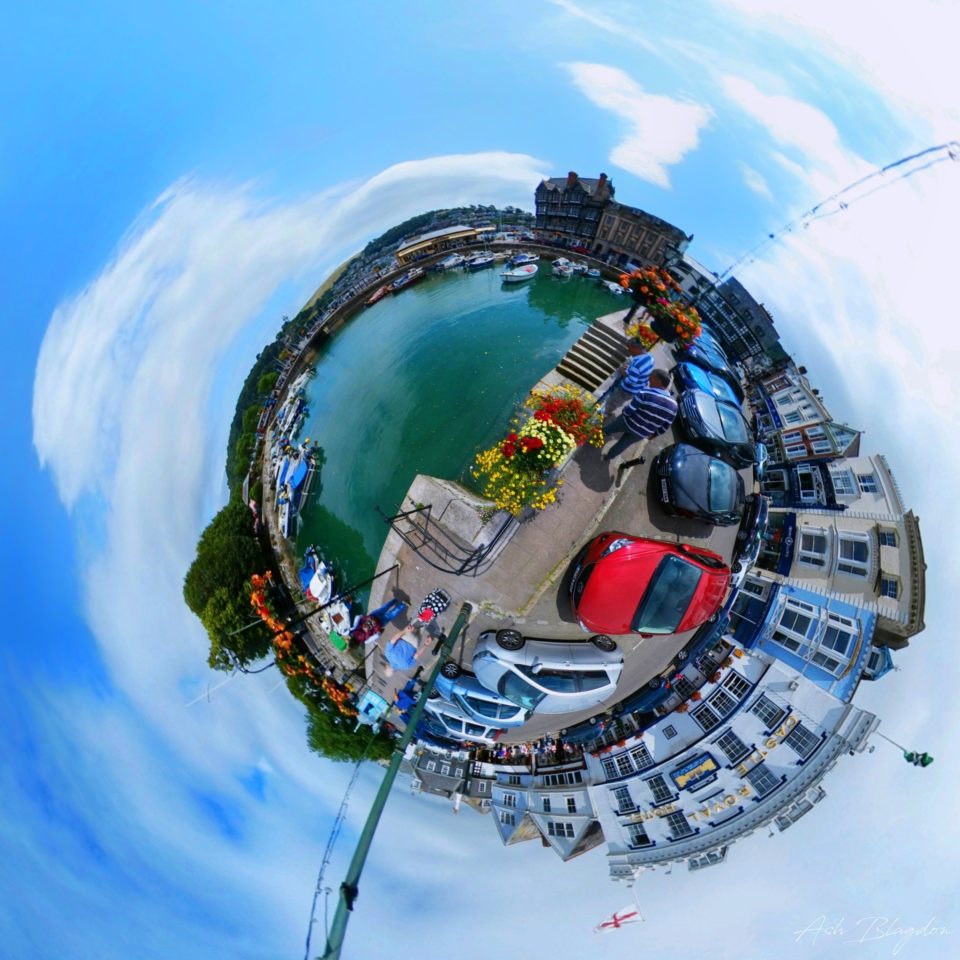 Dartmouth Harbour, Dartmouth Tiny Planet