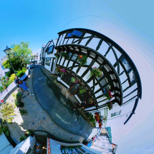 Cherub Inn, Dartmouth Tiny Planet