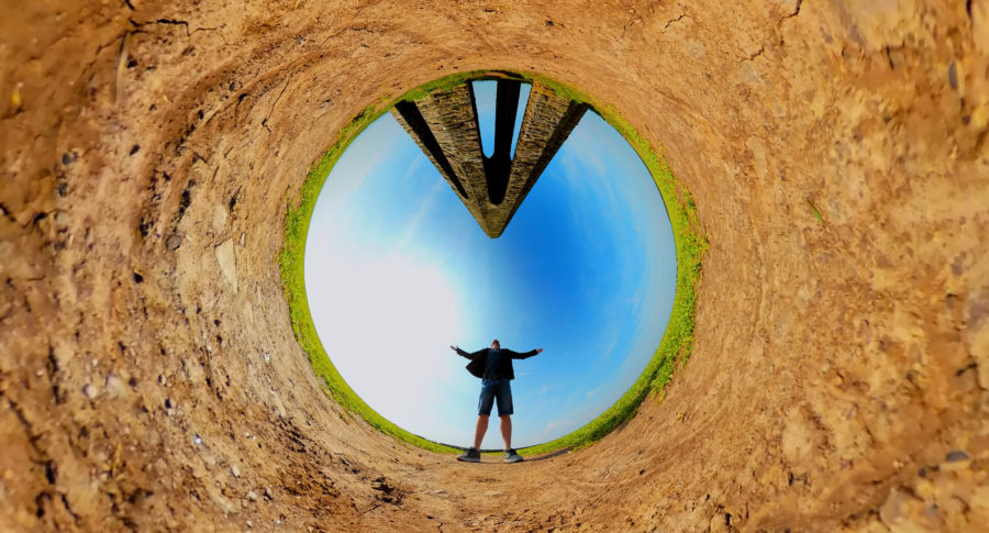 The Daymark, Kingswear, Brixham, UK - Inverted Planet