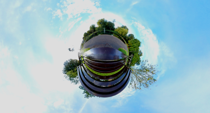 Victoria Park Paignton, Tiny Planet