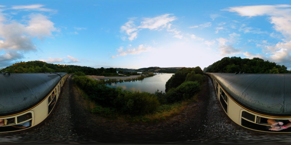Dartmouth Steam Railway, Noss Creek Kingswear 360 Panoramic Dartmouth Steam Railway, Noss Creek Kingswear 360 Panoramic