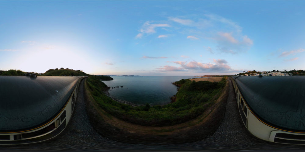 Dartmouth Steam Railway, Saltern Cove Paignton 360 Panoramic Dartmouth Steam Railway, Saltern Cove Paignton 360 Panoramic