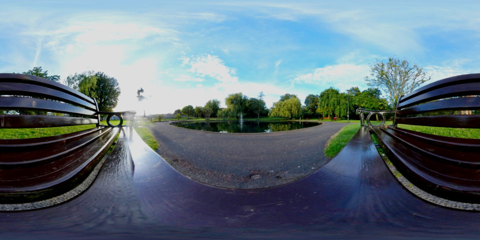 Fountain at Victoria Park Paignton 360 Panoramic