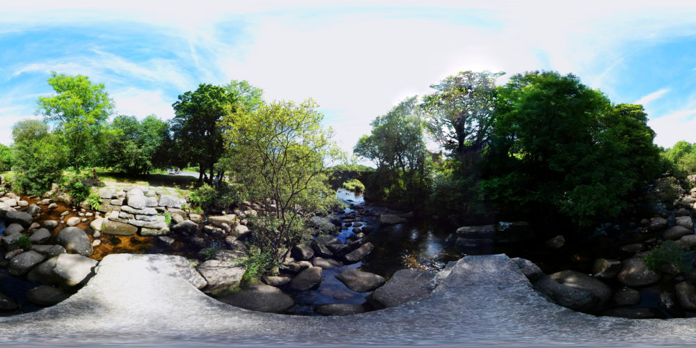Dartmeet, Dartmoor, UK - 360 Panoramic