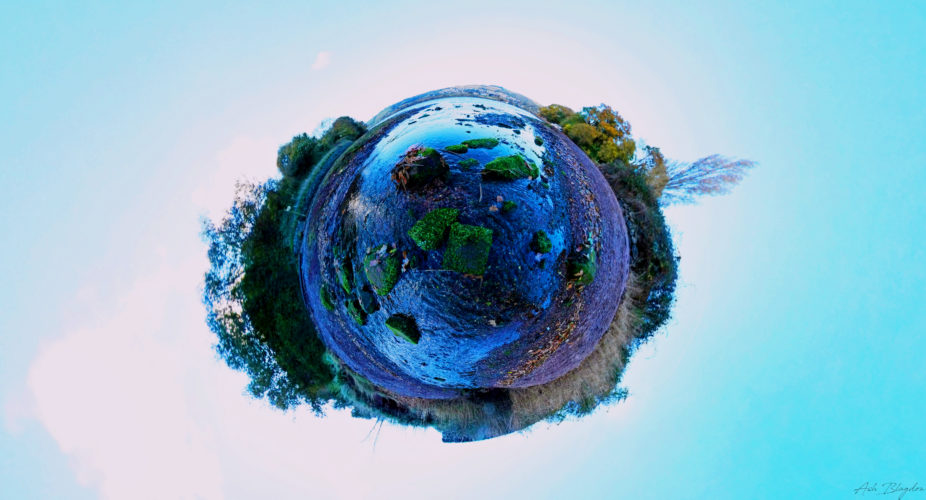 Arch Brook, Stokeinteignhead, Newton Abbot - UK Tiny Planet