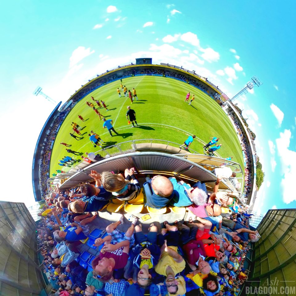 Torquay United, Plainmoor Tiny Planet