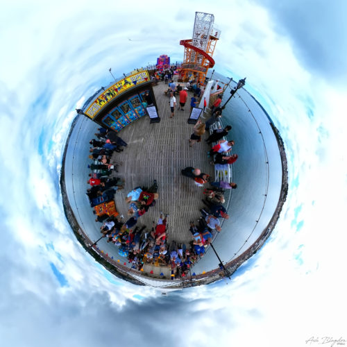 Paignton Pier Inverted Planet