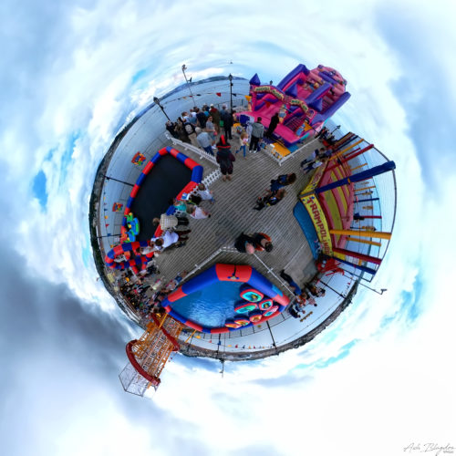 Paignton Pier Tiny Planet