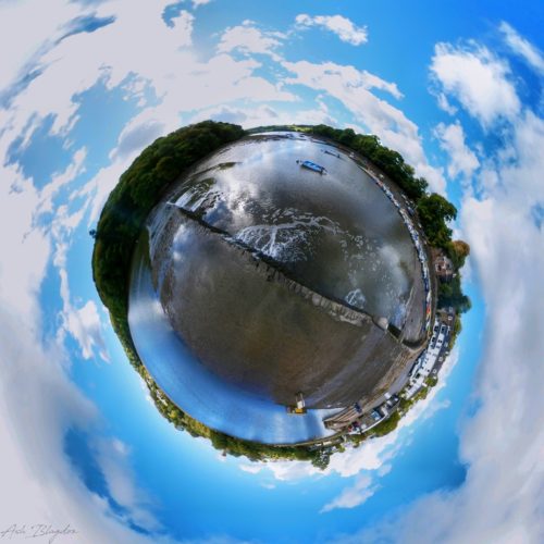 Stoke Gabriel, Paignton, Tiny Planet