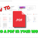 How to Embed PDF